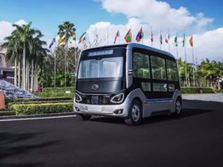 Yutong autonomous driving bus shines at the Boao Forum for Asia